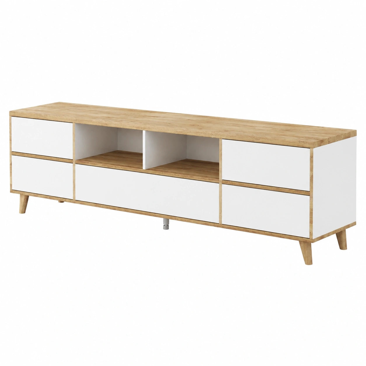 Armoire, avec rangement, avec portes, coloris blanc, pour la chambre