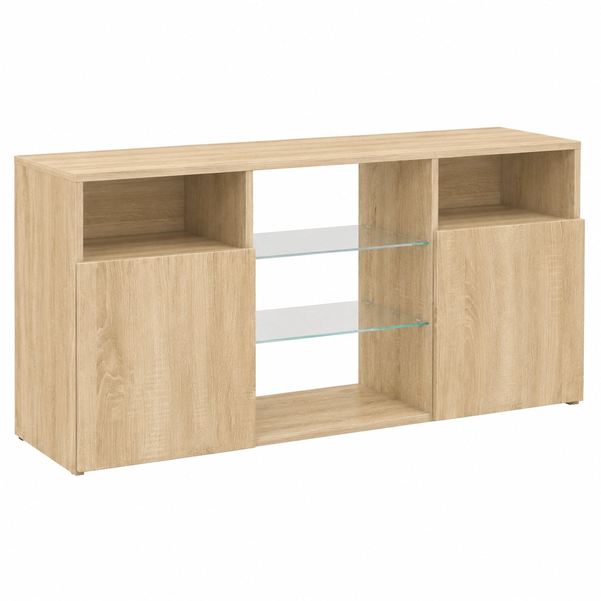 Armoire, en chêne, avec éclairage LED, pour la chambre